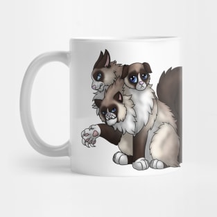 CerPURRus: Snowshoe Point Mug